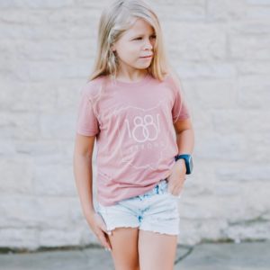 Mauve Youth unisex T-shirt