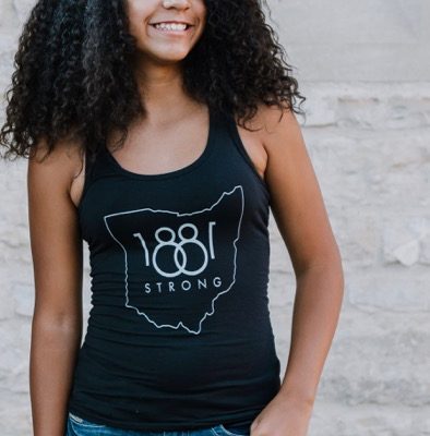 Black Racerback Tank